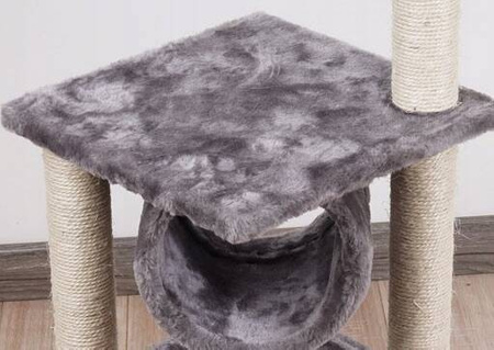 DRAPAK DRZEWKO WIEŻA DLA KOTA DUŻY DOMEK BUDKA LEGOWISKO SŁUPEK MYSZKA