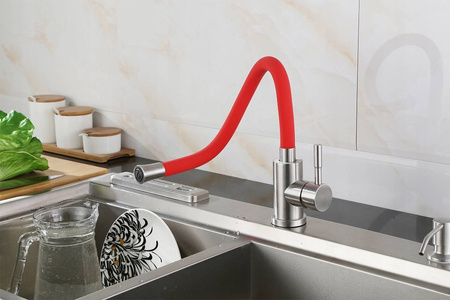 FLEX CZARNA BATERIA KUCHENNA ELASTYCZNA WYLEWKA