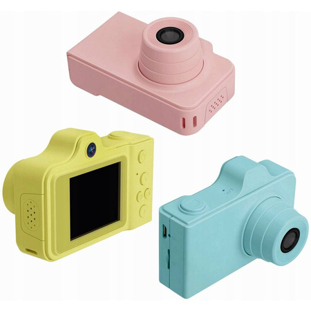 KAMERA APARAT CYFROWY DLA DZIECI +NAKLEJKI + SMYCZ