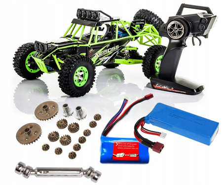 SAMOCHÓD RC WL CRAWLER 12427/12428 50km/h 2500mAh 2x AKU